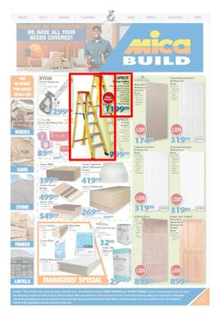 Mica Gauteng : Build Promotions (25 Aug - 06 Sep 2015), page 1