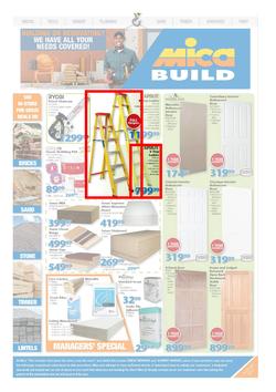 Mica Gauteng : Build Promotions (25 Aug - 06 Sep 2015), page 1
