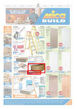Mica Gauteng : Build Promotions (25 Aug - 06 Sep 2015), page 1