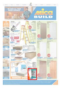 Mica Gauteng : Build Promotions (25 Aug - 06 Sep 2015), page 1