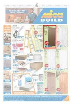Mica Gauteng : Build Promotions (25 Aug - 06 Sep 2015), page 1