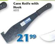Cane Knife With Hook A035