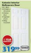 Colonist Interior Hollowcore Door EBCLNLI0