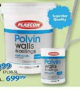 Plascon Polvin Walls & Ceilings 20L EPL30-20L