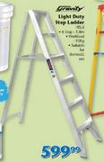 Gravity Light Duty Step Ladder HSL6