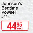 Johnson's Baby Bedtime Powder-400g