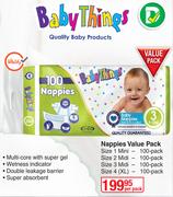 Baby Things Nappies Value Pack-Per Pack