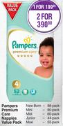 Pampers Premium Care Nappies Value Pack-Per Pack