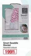 SnuggleRoo Smart Swaddle Blanket-Each