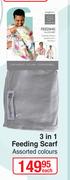 SnuggleRoo Feeding Scarf 3 In 1-Each