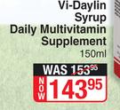 Vi-Daylin Syrup Daily Multivitamin Supplement-150ml
