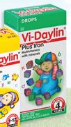 Vi-Daylin Plus Iron Multivitamin With Minerals-30ml