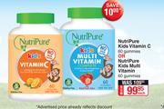 NutriPure Kids Vitamin C 60 Gummies Or NutriPure Kids Multi Vitamin 60 Gummies-Each