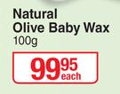 Oh-Lief Natural Olive Baby Wax-100g