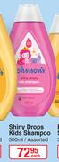 Johnson's Shiny Drops Kids Shampoo Assorted-500ml Each