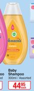 Johnson's Baby Shampoo Assorted-300ml Each