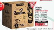 Pampers Baby-Dry Nappies Super Saver Box-Per Box