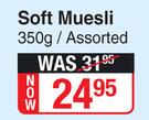 Purity Soft Muesli Assorted-350g