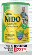 Nestle Nido 3+ Powdered Drink-1.8kg