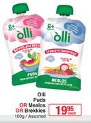 Olli Puds Or Mealos Or Brekkies Assorted-100g Each