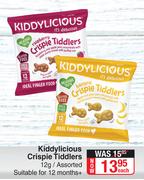 Kiddylicious Crispie Tiddlers Assorted-12g Each