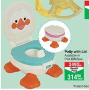 Potty With Lid-Each