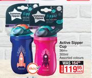 Tommee Tippee Active Sipper Cup-36m+300ml Each