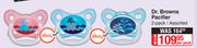 Dr. Browns Pacifier Assorted-2's Per Pack