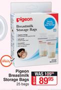 Pigeon Breastmilk Storage Bags-25 Bags Pack