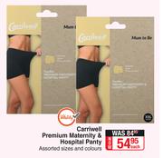 Carriwell Premium Maternity & Hospital Panty-Each