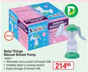 Baby Things Manual Breast Pump