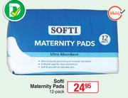 Softi Maternity Pads-12 Per Pack