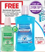 Dentalmate Mouthwash Assorted-1L