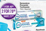 Sensodyne Pronamel Toothpaste Assorted-For 2 x 75ml