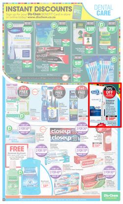 Dis-Chem : Ultimate Savings (24 March - 18 April 2022), page 11