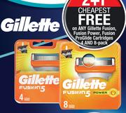 Gillette Fusion 5 Cartridges 4 Pack-Per Pack