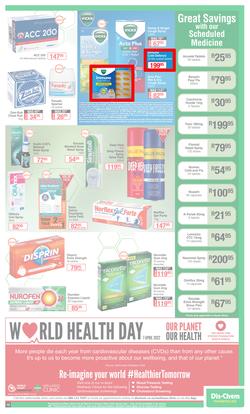 Dis-Chem : Ultimate Savings (24 March - 18 April 2022), page 15