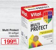 Vital Multi Protect 30 Softgel Capsules-Each