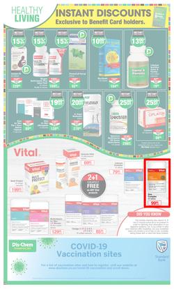 Dis-Chem : Ultimate Savings (24 March - 18 April 2022), page 16