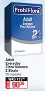 Probi Flora Adult Everyday Flora Balance 2 Strain 30 Capsules