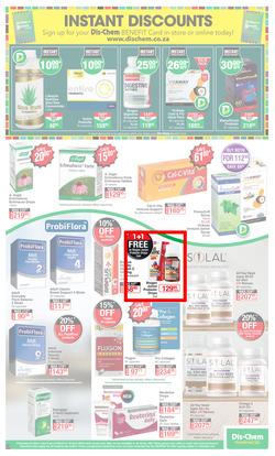 Dis-Chem : Ultimate Savings (24 March - 18 April 2022), page 17