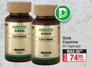 Dis-Chem Gold Cayenne 60 Vegecaps-Each