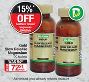 Dis-Chem Gold Slow Release Magnesium 100 Tablets-Each