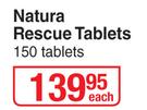 Natura Rescue Tablets 150 Tablets-Each
