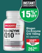 Biogen Co-Enzyme Q10 150mg 60 Capsules