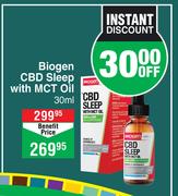 Biogen CBD Sleep With MCT Oil-30ml