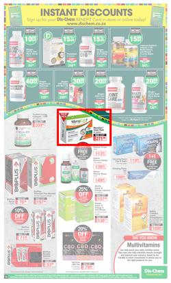 Dis-Chem : Ultimate Savings (24 March - 18 April 2022), page 19