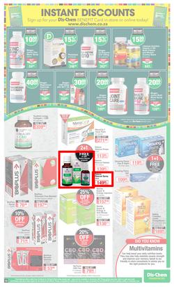 Dis-Chem : Ultimate Savings (24 March - 18 April 2022), page 19