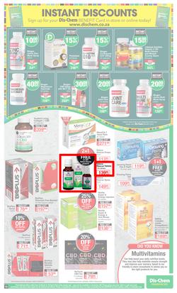 Dis-Chem : Ultimate Savings (24 March - 18 April 2022), page 19