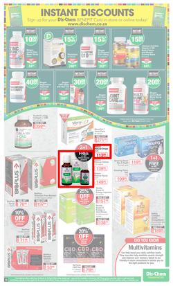 Dis-Chem : Ultimate Savings (24 March - 18 April 2022), page 19